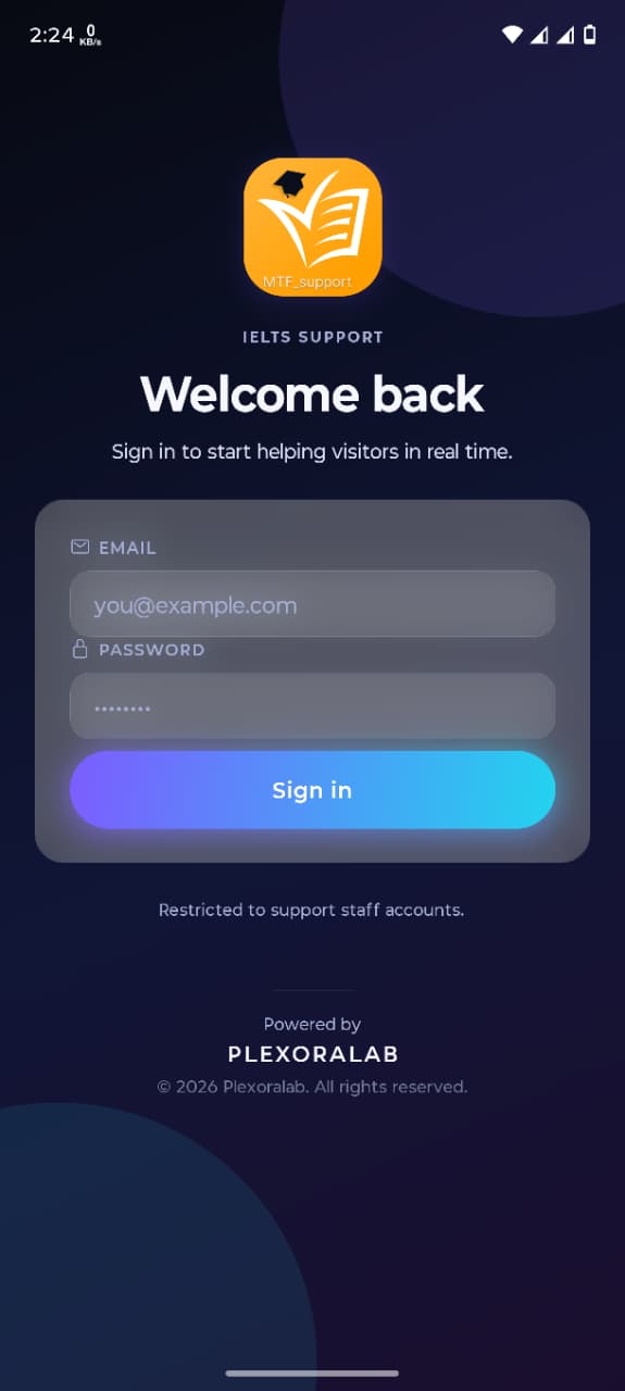 MTF Support — Chat View